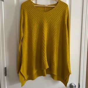 Eileen Fisher V-Neck Tunic with Dipped Hem